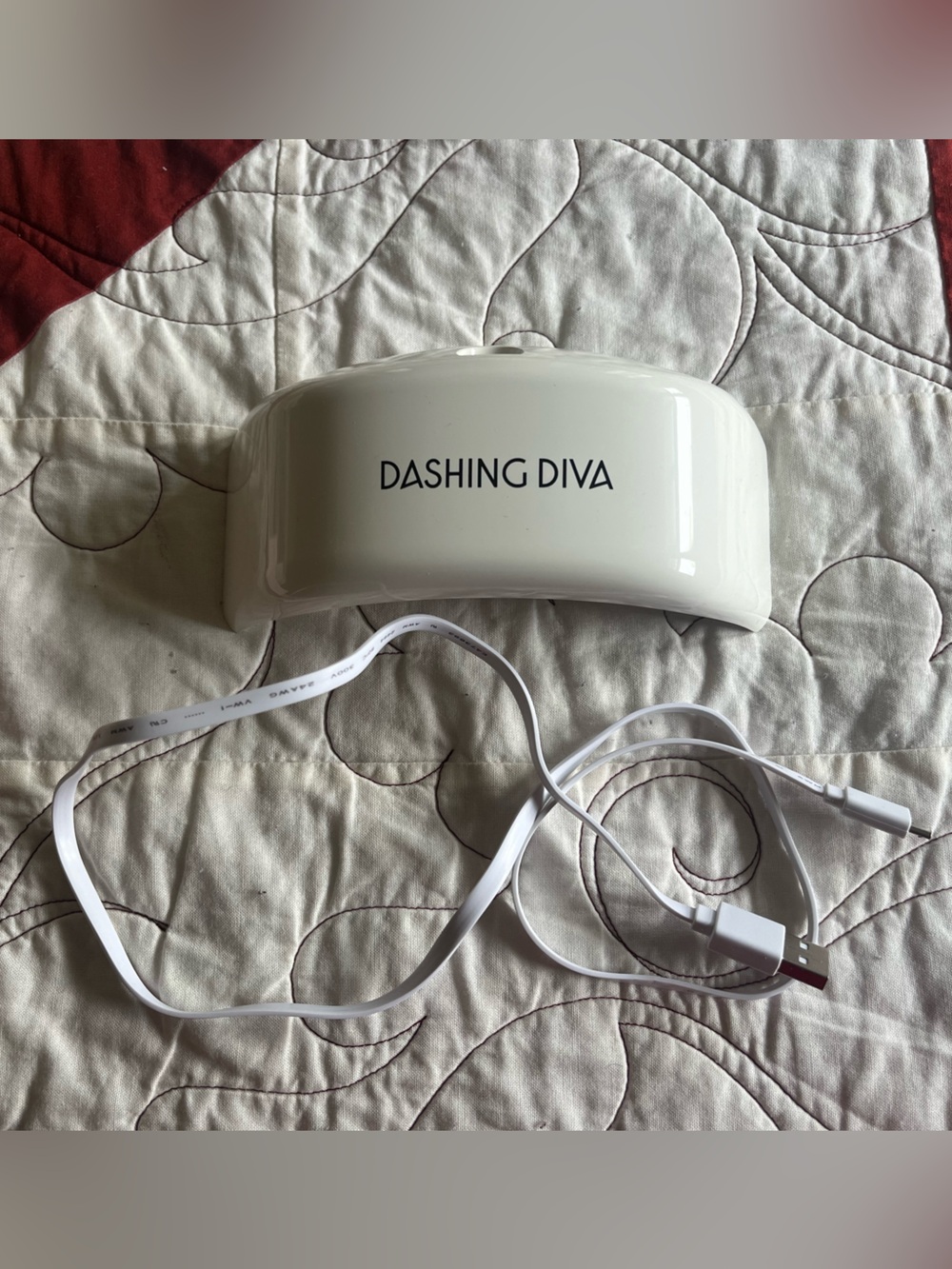 Dashing Diva White LED Nail Lamp for Quick Gel Curing